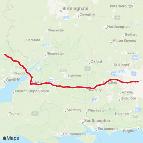 National Express Gm Staff Coach - London Victoria Coach Sta Arrivals map