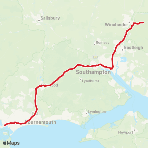 National Express Boomtown Fair Matterley Estate - Seldown Coach Sta map