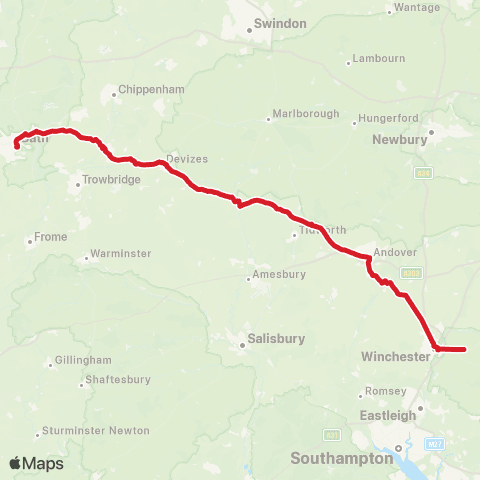 National Express Boomtown Fair Matterley Estate - Bus Sta map