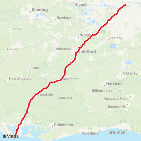 National Express Victoria Coach Station - Clarence Pier map
