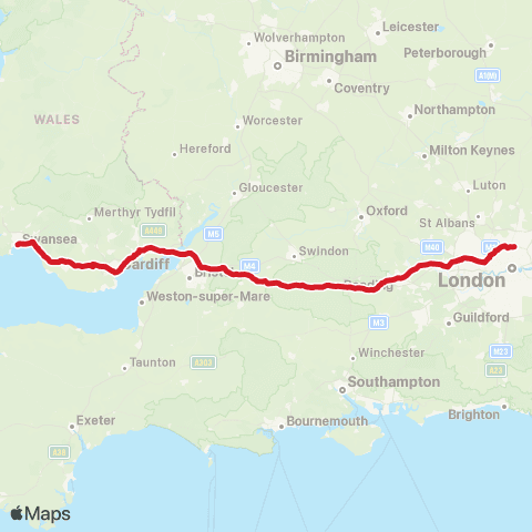 National Express Swansea Bus Sta Stand B - Tottenham Hotspur Stadium map