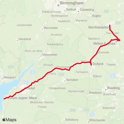 National Express Coach Pk - Summer Fest Locking Rd Car Pk map
