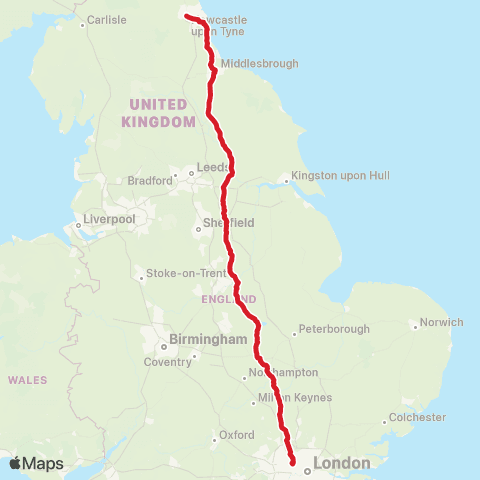 National Express Newcastle Coach Sta - Wembley Stadium Pink Coach Parking S Way map