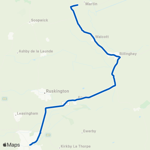 PC Coaches Yorkshire Trading - West Grove map