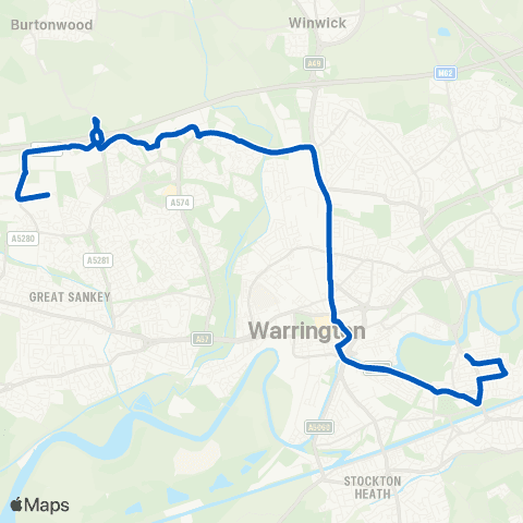 Howards Travel Hut Group - Bridgewater Avenue map