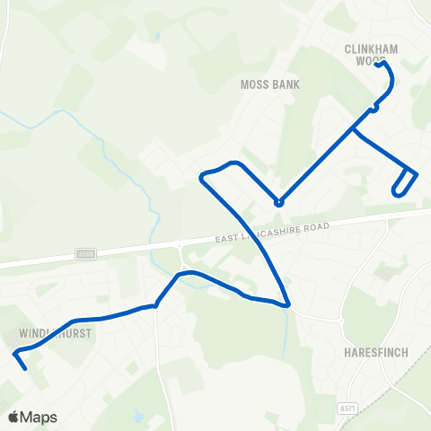 Hattons Travel Loughrigg Avenue - Gamble Avenue map