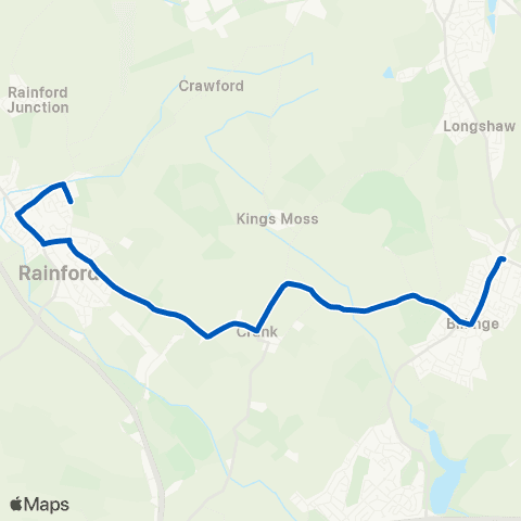 Hattons Travel Main Street - Witton Way map