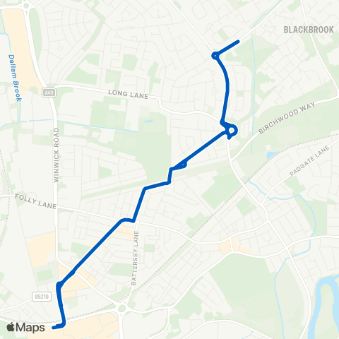 Link Network Warrington Bus Interchange Stand F - Warrington Interchange map