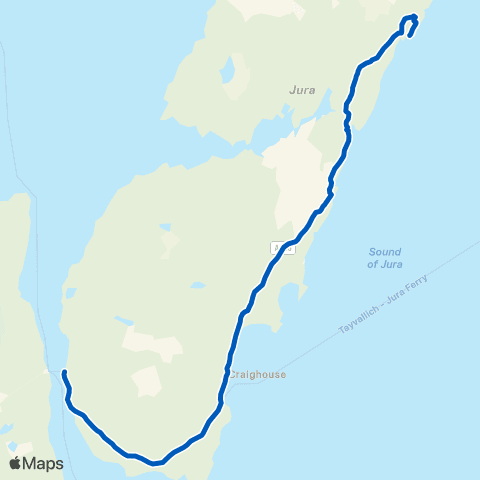 Garelochhead Minibuses & Coaches Small Isles School - Ferry Terminal map