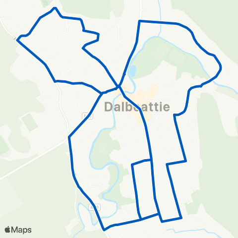 Houston's Minicoaches Maxwell Arms - Village map