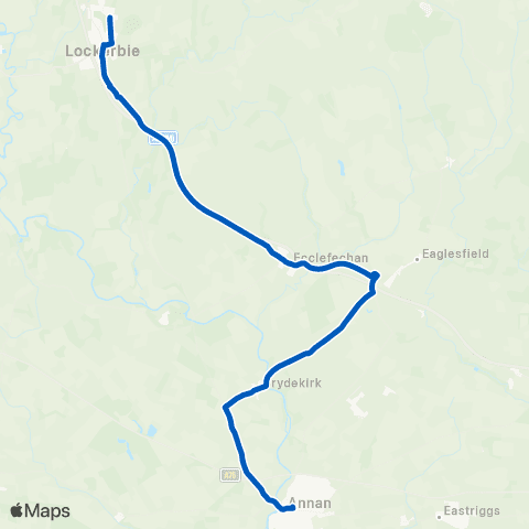 Houston's Minicoaches Butts Street - Hill Court map