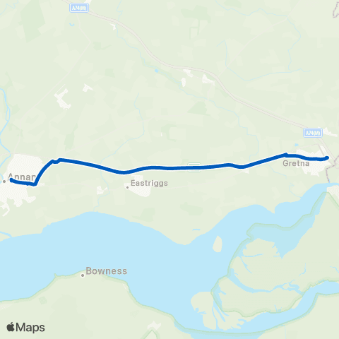 Houston's Minicoaches Butts Street - Caledonia Park map