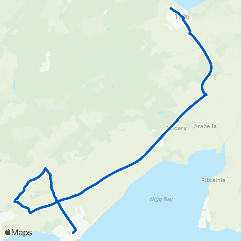 George Rapson Travel Newmore Primary School - Home Bargains map