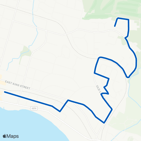 Garelochhead Minibuses & Coaches Helensburgh Railway Sta - Horton Place map