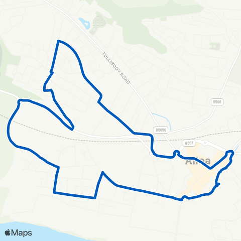 Hunters Executive Coaches Shillinghill - Shillinghill map