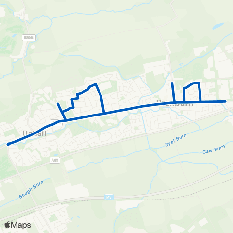 HcL Hoban Square - Hoban Square map