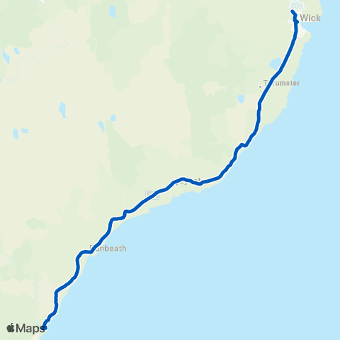 Highland Council Bus Terminal - War Memorial map
