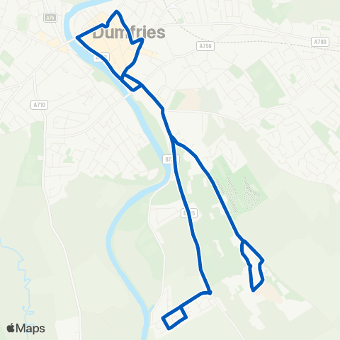 Houston's Minicoaches Great King St - Buccleuch Street map