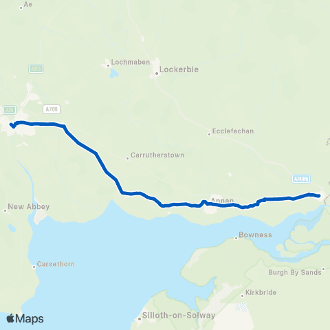 Houston's Minicoaches Whitesands - Central Avenue map