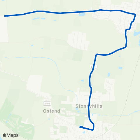 Fords Coaches Ormiston Rivers - The Old School House map