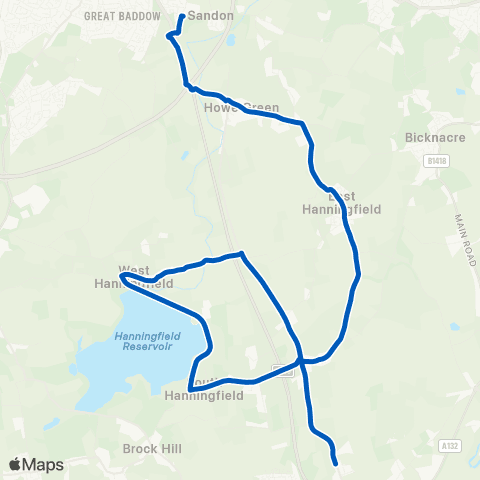 Fourways Coaches School - School map