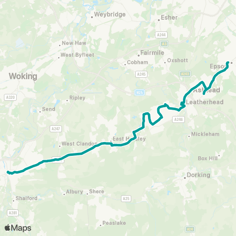 Falcon Buses Clock Tower - Friary Bus Station map