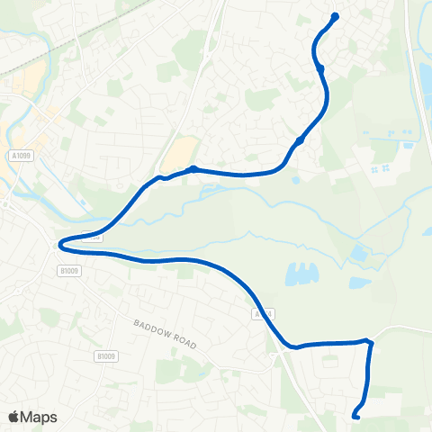 Fourways Coaches Fox / Raven - School map
