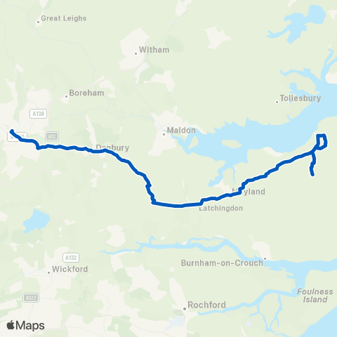 Fords Coaches Retail Market - The Square map