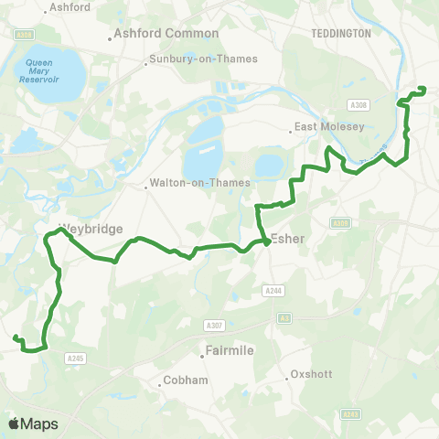 Falcon Buses Shopping Centre - Cromwell Rd Bus Sta map