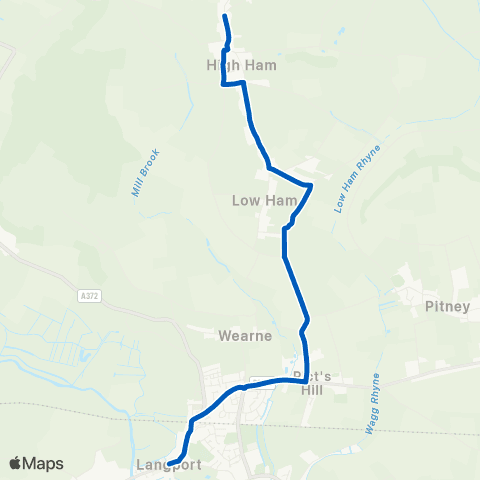Isle Valley Transport Bow Street - High Street map