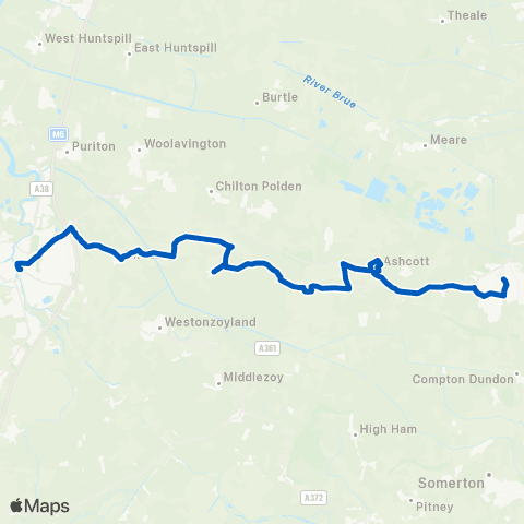 Hatch Green Coaches Bus Station - Crispin Hall map