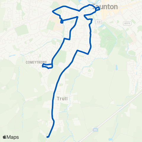 Hatch Green Coaches Canonsgrove House - The Surgery map