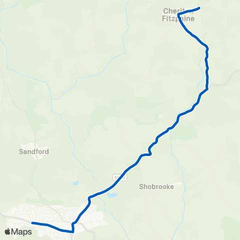 MD Coaches Shelter - Green map