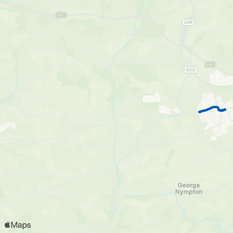 MD Coaches King Street - King Street map