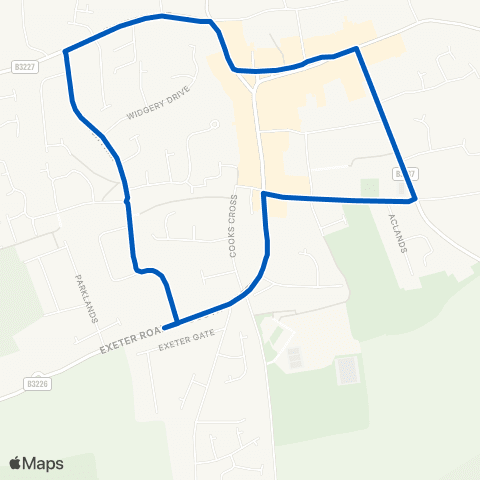 MD Coaches Stoats Close - Broad Street map