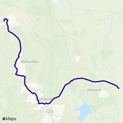 Phil Anslow Travel Kennard Crescent - Usk College Grounds map