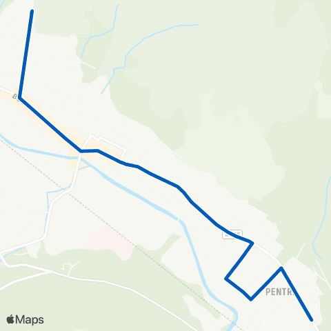Village & Valleys Travel Pentre Inn - Treorchy Cemetery map
