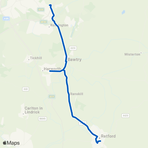 Wilfreda Beehive Cantley Ln / Hadley Cross Mews - Thrumpton Ln map