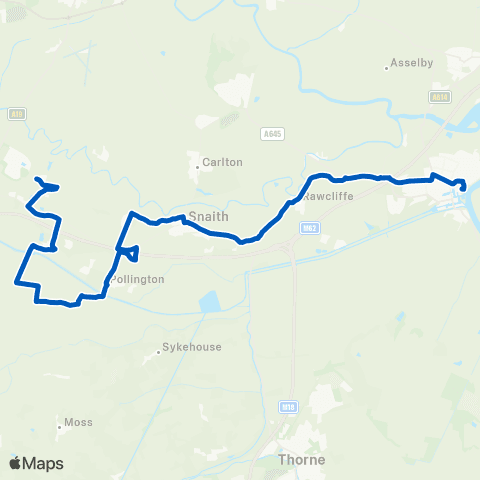 Thornes Independent Ltd Council Houses - Goole North Street map