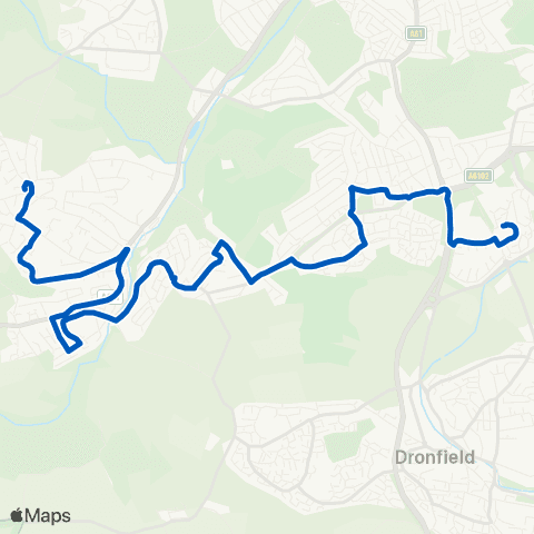 TM Travel Devonshire Ter Rd / Leyfield Rd - Dyche Rd / Ormond Rd map