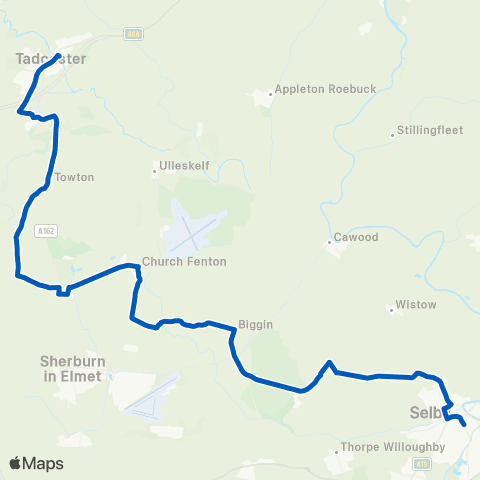 York Pullman Bus Sta Stand 3 - Bus Sta Stand 1 map