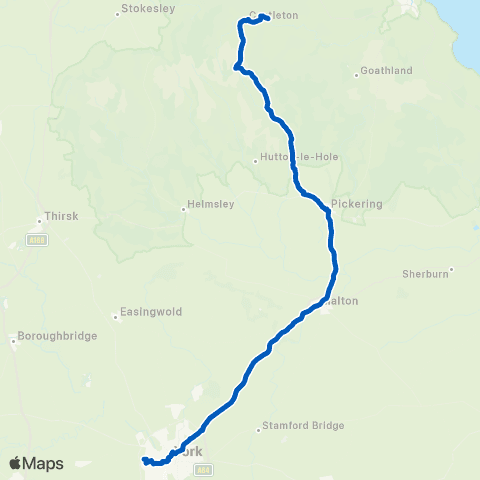 York Pullman The Library - The Moors Centre map