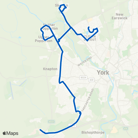 York Pullman Manor School Grounds - Gouthwaith Close map