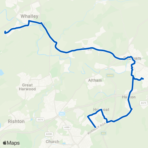 Pilkingtonbus St Augustines Rchs - Woodside Road map
