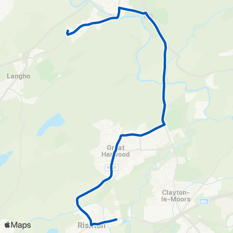Pilkingtonbus St Augustines Rchs - James Street map
