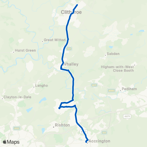 Pilkingtonbus Grammar School TC - Arrival Stand map