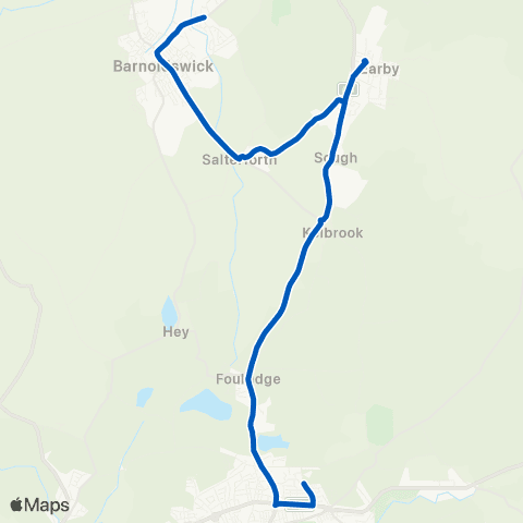 Pilkingtonbus Park High School - Coates Avenue map