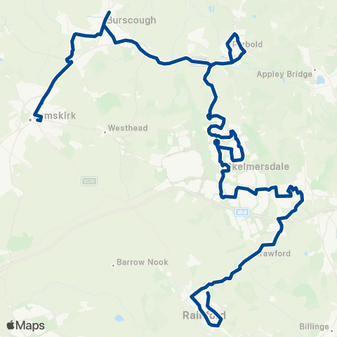Preston Bus Witton Way - Bus Station map
