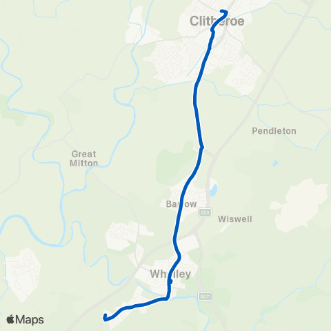 Pilkingtonbus St Augustines Rchs - Royal Grammar Sch map