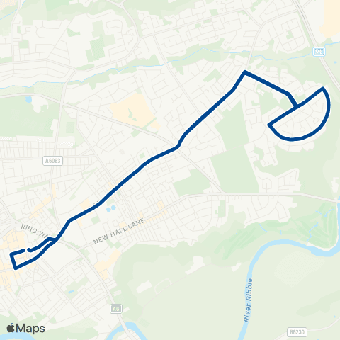 Preston Bus Bus Station - Arrival Stand map